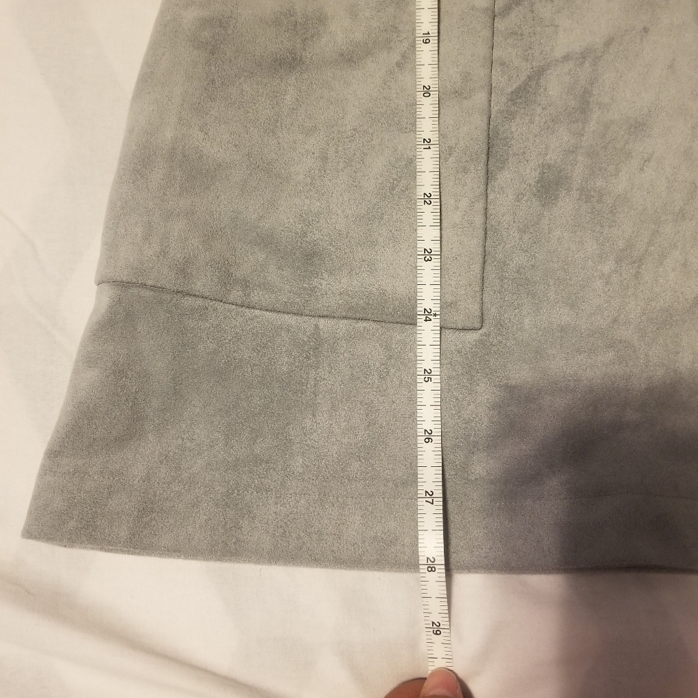 BCBGMAXAZRIA Suece Mini Dress Color Light Gray Size XXS - Picture 5 of 13